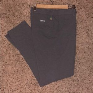 Hugo Boss Green Golf Pants
